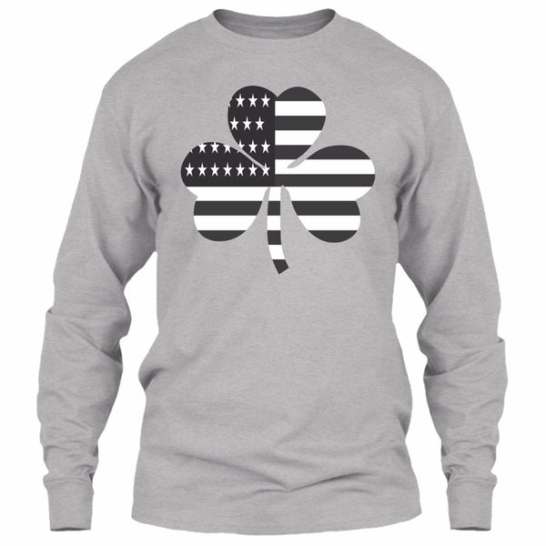 A black t-shirt with the shopify logo