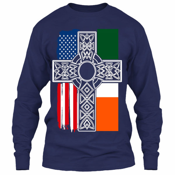 A black t-shirt with the shopify logo