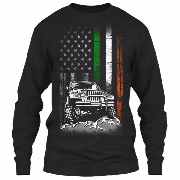 A black t-shirt with the shopify logo