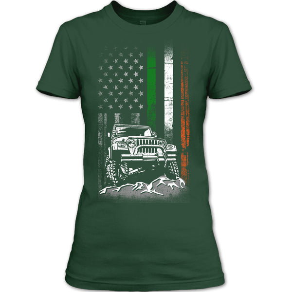 A black t-shirt with the shopify logo