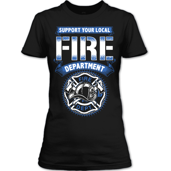 A black t-shirt with the shopify logo