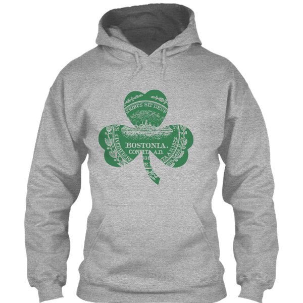 A black t-shirt with the shopify logo