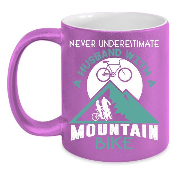 Husband With A Mountain Bike Coffee Mug, Married Coffee Cup