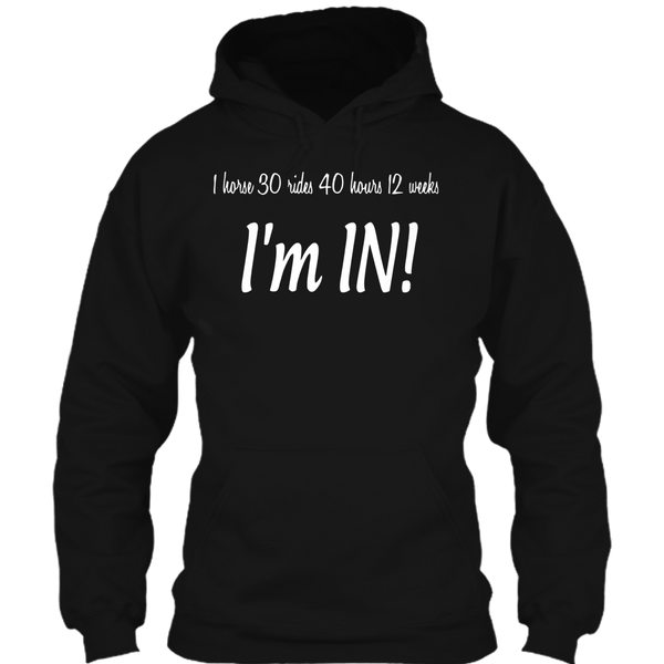 A black t-shirt with the shopify logo