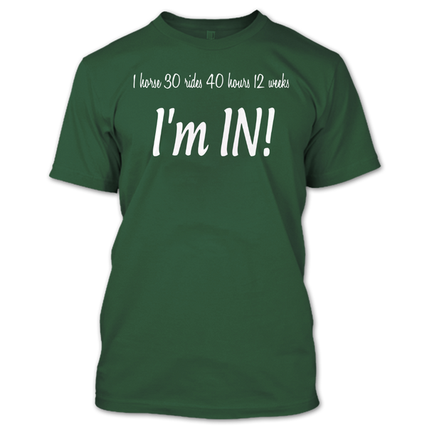 A black t-shirt with the shopify logo