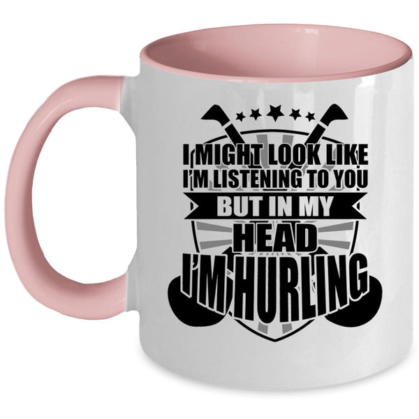 I'm Hurling Coffee Mug, In My Head I'm Hurling Accent Mug