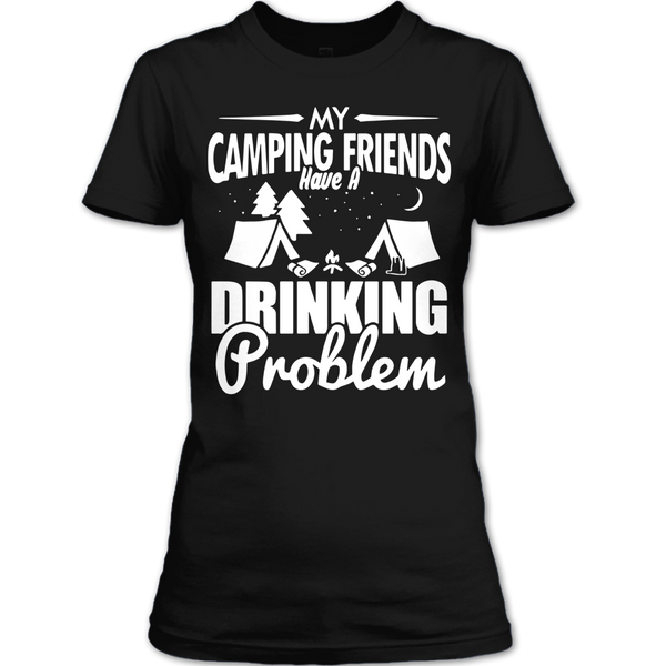 A black t-shirt with the shopify logo