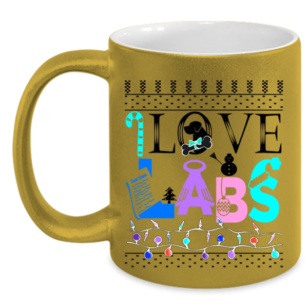 Christmas Gift For Son Coffee Mug, Love Labs Accent Mug