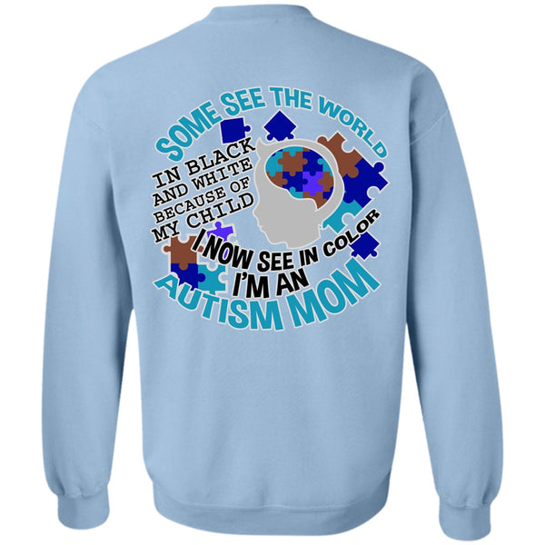 I Love Mom T Shirt, I'm An Autism Mom Sweatshirt