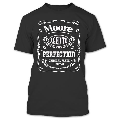 A black t-shirt with the shopify logo