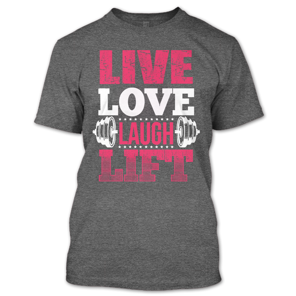 A black t-shirt with the shopify logo