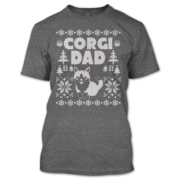 Corgi Dad T Shirt, Coolest Dog Lover T Shirt