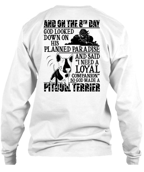 God Made A Pit Bull Terrier T Shirt, I Love Pit Bull T Shirt