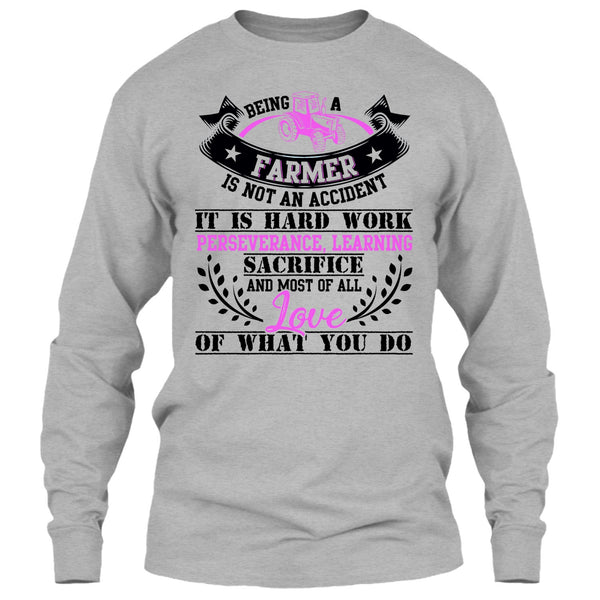 Being A Farmer Is Not An Accident T Shirt, Coolest Farmer T Shirt