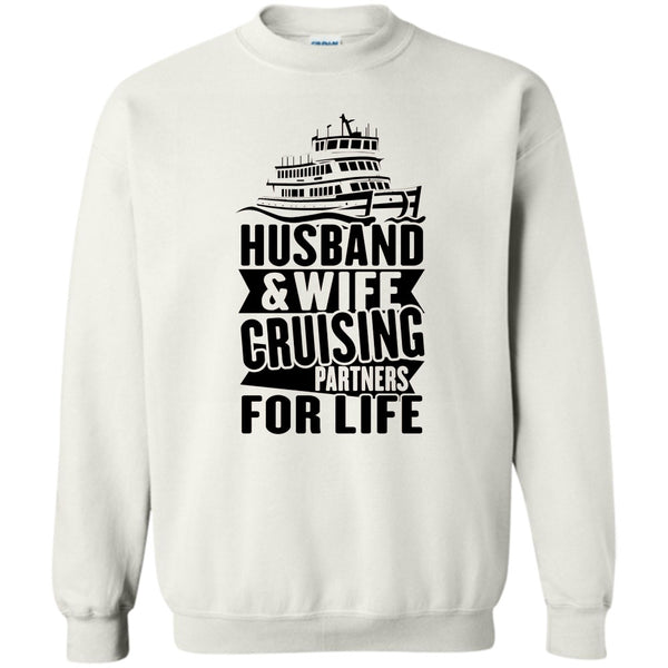 Coolest Cruising Partners T Shirt, Husband & Wife Sweatshirt