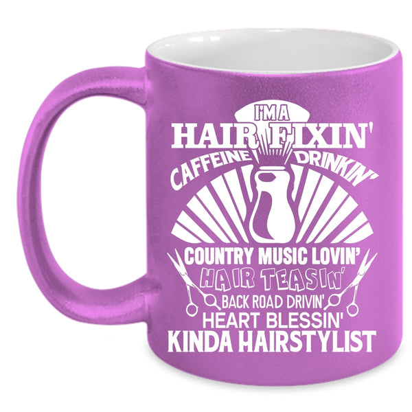 I'm A Hair Fixing Coffee Mug, Awesome Hairstylist Coffee Cup