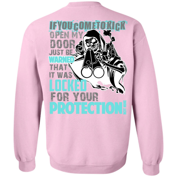 I Love Veteran T Shirt, Locked For Your Protection Sweatshirt