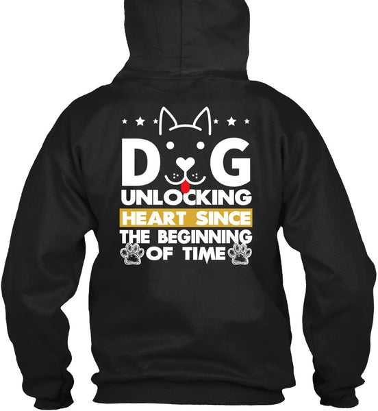 Dog Unlocking Heart T Shirt, My Favorite T Shirt