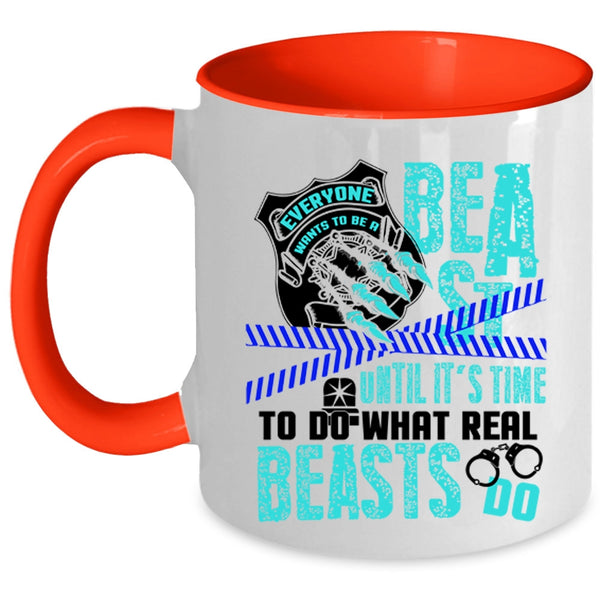 Cool Gift For Police Coffee Mug, Awesome Policeman Accent Mug
