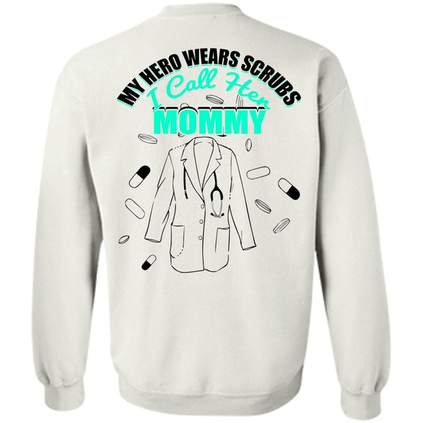 A black t-shirt with the shopify logo