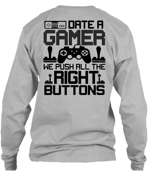 Date A Gamer T Shirt, I Love Gaming T Shirt