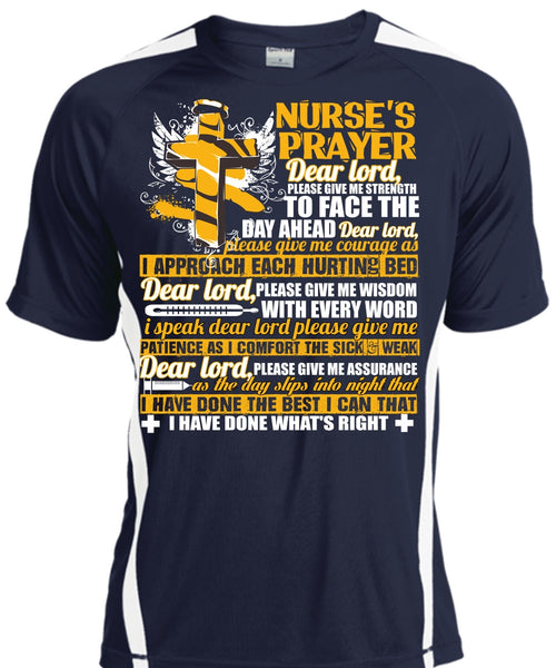 Nurse's Prayer T Shirt, Being A Nurse T Shirt, Cool Shirt