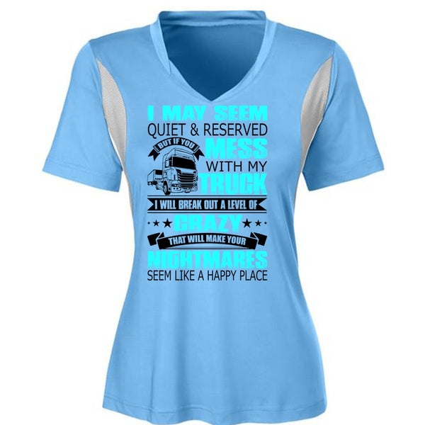 Mess With My Truck T Shirt, I Love Trucking T Shirt, Awesome T-Shirts