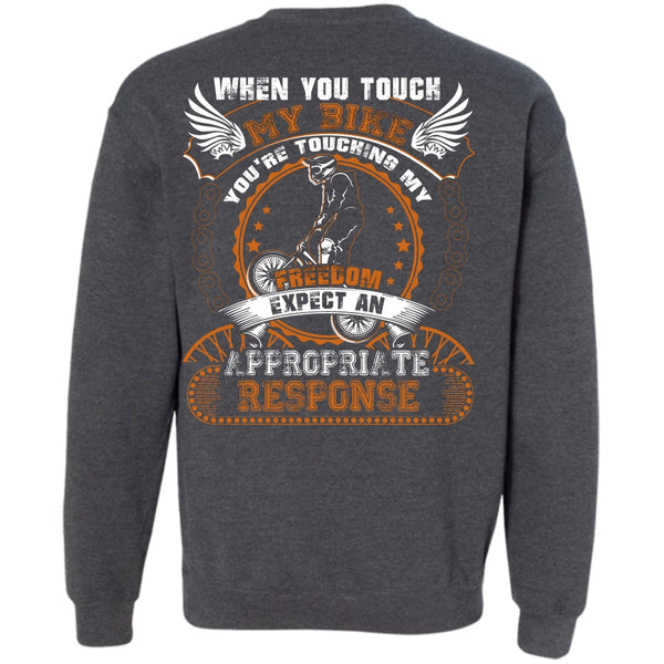 My Freedom T Shirt, I Love Biker Sweatshirt