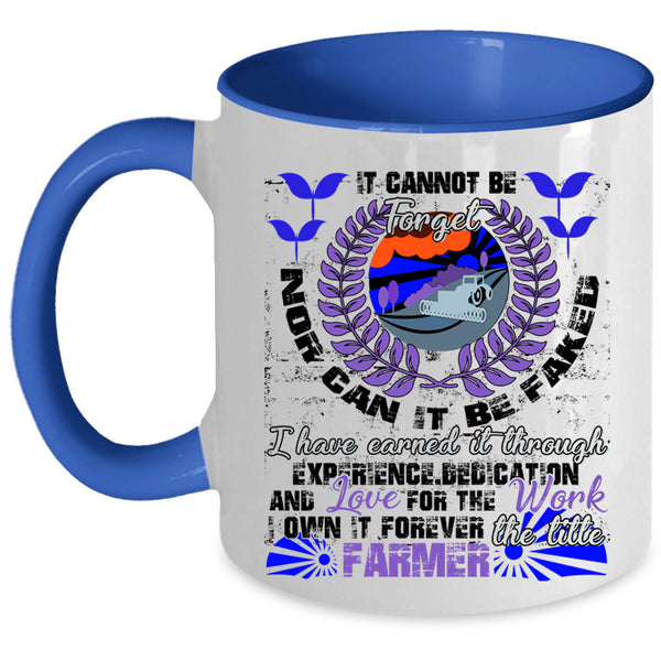 Funny Farmer Coffee Mug, The Title Farmer Accent Mug