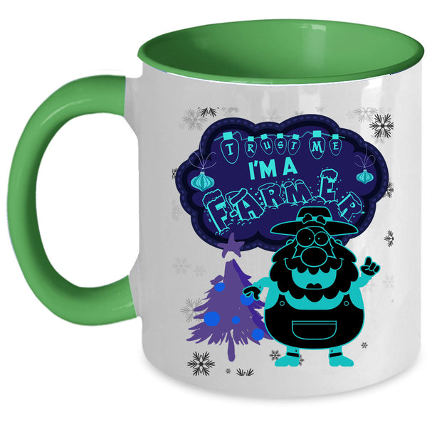 Funny Christmas Gift For Farmer Coffee Mug, I'm A Farmer Accent Mug