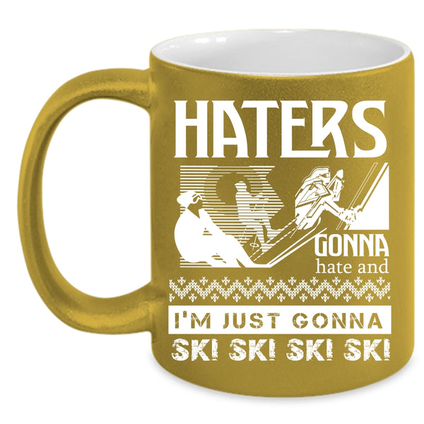 I'm Just Gonna Ski Ski Ski Coffee Mug, Funny Skiing Coffee Cup