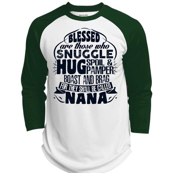 They Shall Be Called Nana T Shirt, I Love Nana T Shirt, Awesome T-Shirts  (Polyester Game Baseball Jersey)