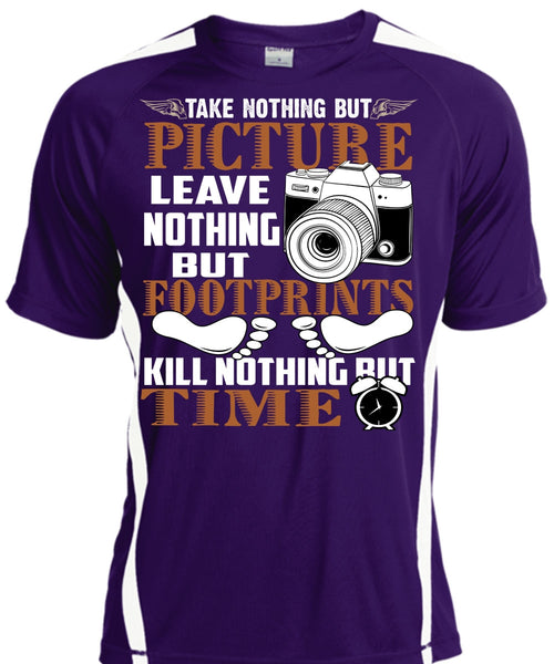 Picture Leave Nothing T Shirt, Being A Photographer T Shirt, Cool Shirt