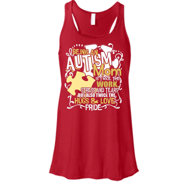 Being An Autism Mom T Shirt, I'm Autism Mom Tank Top
