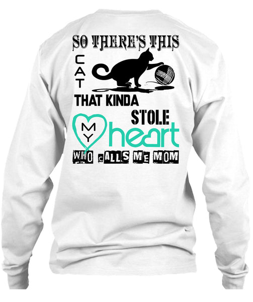 This Cat That Kinda Stole My Heart T Shirt, I Love My Cat T Shirt