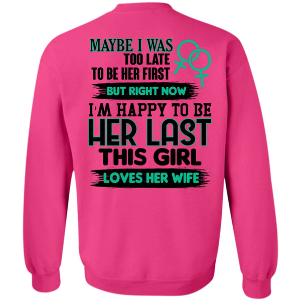 I Love Husband T Shirt, This Girl Loves Her Wife Sweatshirt