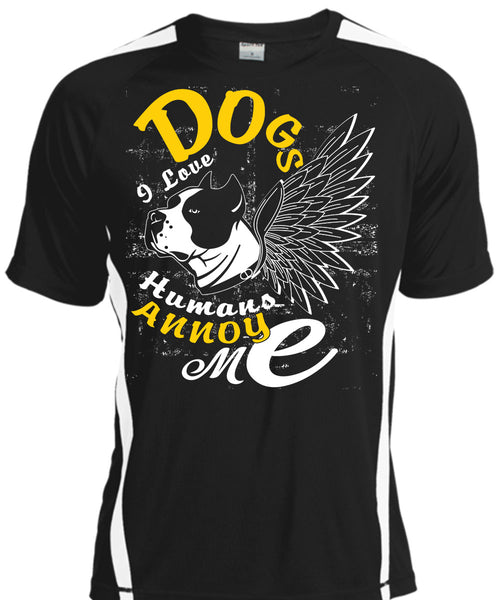 A black t-shirt with the shopify logo