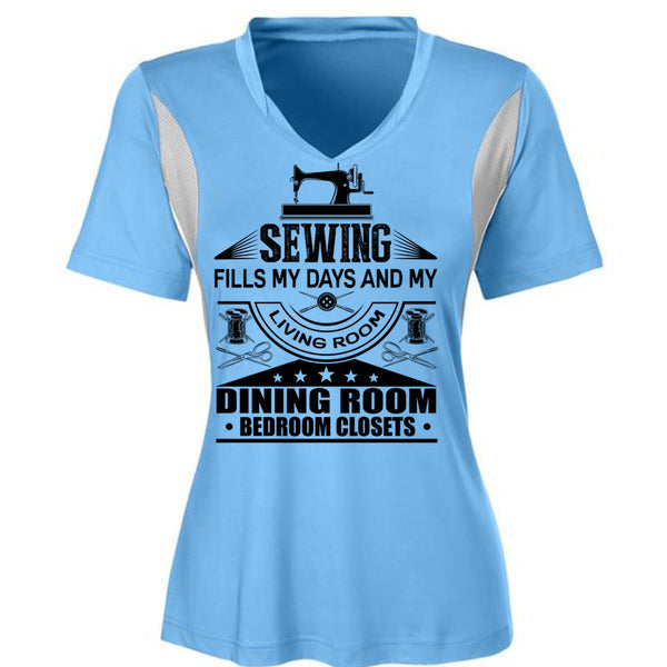 Sewing Fills My Days T Shirt, I Love Book T Shirt, Awesome T-Shirts