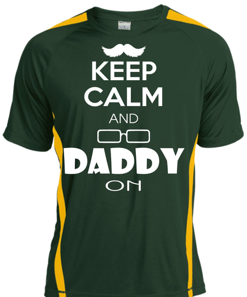 Keep Calm And Daddy On T Shirt, Father's Day T Shirt, Being A Papa T Shirt