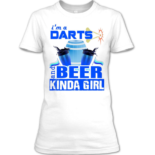 I'm A Darts T Shirt, Coolest Darts Girl T Shirt
