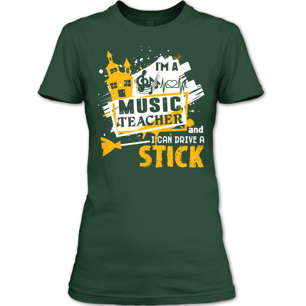Coolest Halloween T Shirt, I'm A Music Teacher T Shirt