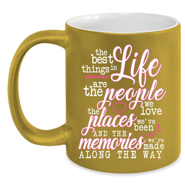 The Best Things In Life Coffee Mug, Cute Gift Coffee Cup