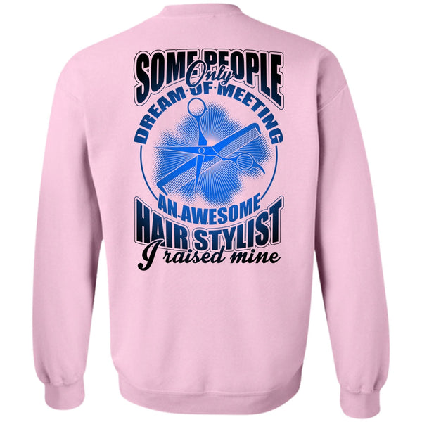 I Love Hair Stylist T Shirt, Awesome Hair Stylist Sweatshirt