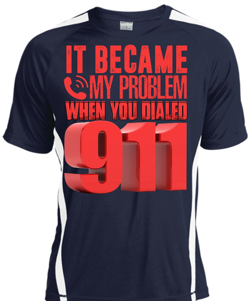 It Became My Problem T Shirt, Being A Police T Shirt, Cool Shirt