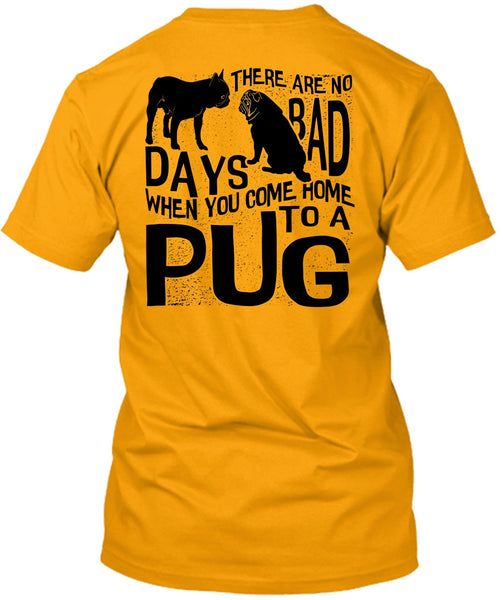 You Come Home To A Pug T Shirt, I Love Pug T Shirt