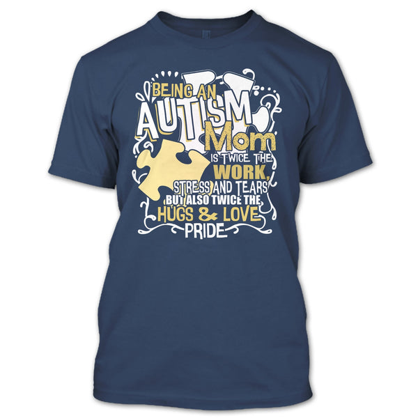 Being An Autism Mom T Shirt, I'm Autism Mom T Shirt