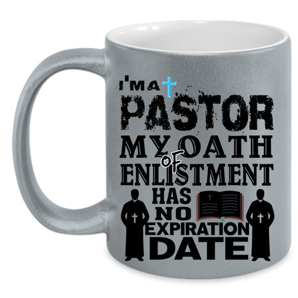 Best Gift For Dad Coffee Mug, I'm A Pastor Accent Mug