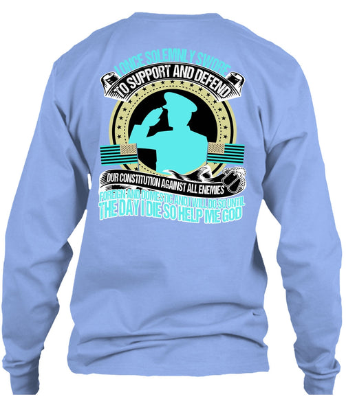 I Once Solemnly Swore T Shirt, I Love Veteran T Shirt