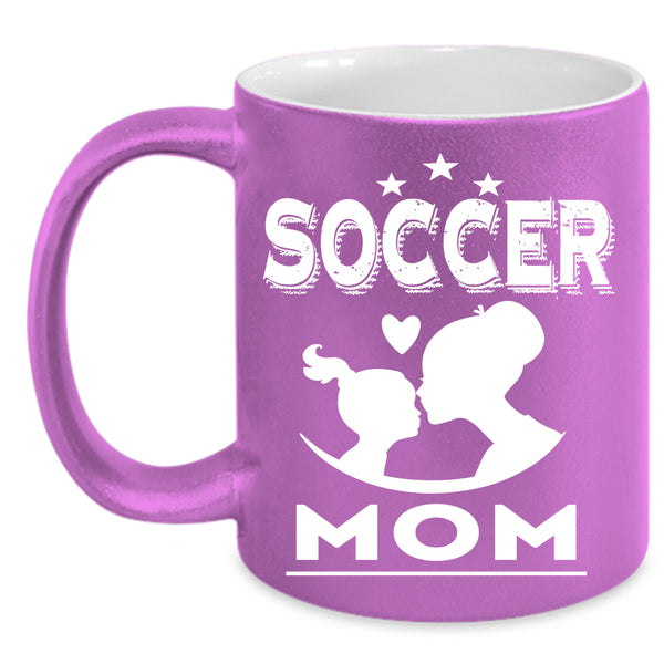 Soccer Mom Coffee Mug, Cool Gift For Mom Coffee Cup