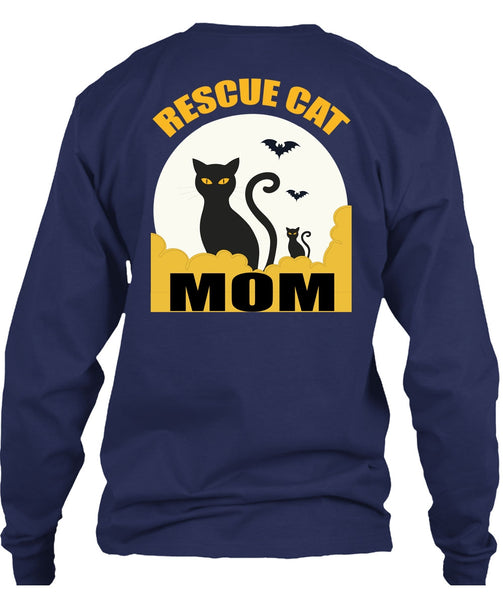Rescue Cat Mom T Shirt, My Favorite T Shirt